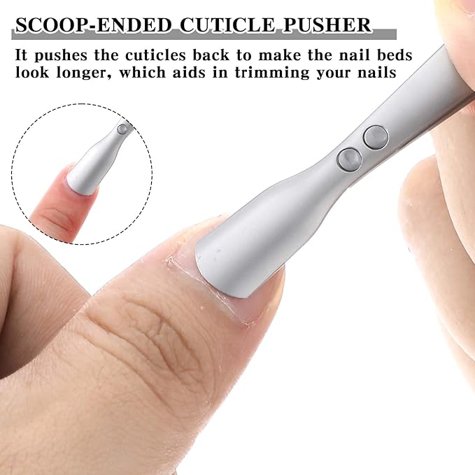 Cuticle nipper with pusher,2-in-1 cuticle