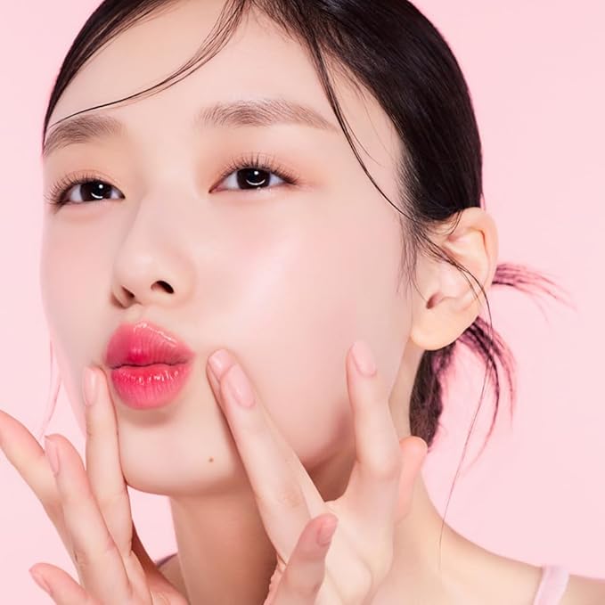 ETUDE Dear Darling Water Tint #4 Red Grapefruit Ade (9g) | Vivid Color Lip Stain with Moisturizing Weightless & Non-sticky Finish Lip Stain | Korean Makeup, Kbeauty