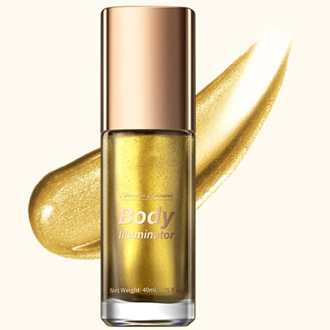 Moisturizing Body Luminizers 5 Colors Smooth and Shimmer 05 Gold) 40ml