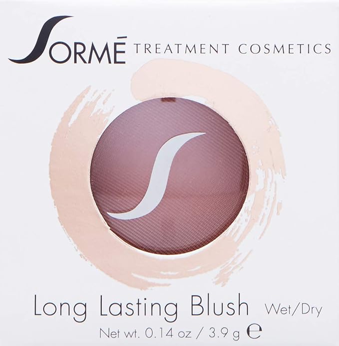 Sorme Cosmetics Long Lasting Blush, Wild Rose, 0.14 Ounce