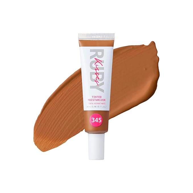 Ruby Kisses Tinted Moisturizer, Hydration, Calm & Revitalize Skin, Skin Perfecting, Blur Pores & Fine Lines, Natural Finish & All-Day Comfort Wear (Warm Coconut)