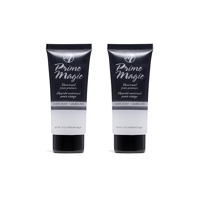 W7 Prime Magic Face Primer - Clear Makeup 2 Pack