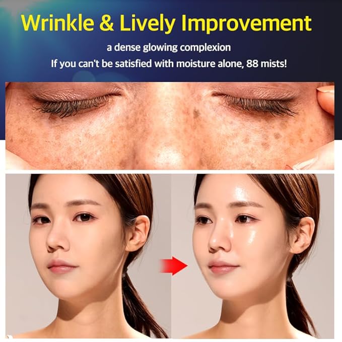 Collagen Double Eight Facial Mist Serum 100ml – Hydrating Face Mist & Makeup Setting Spray with Deep Collagen Barrier Protection for Long-Lasting Moisture & Radiant Skin