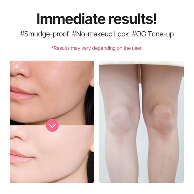 COSNORI W. Dress Tone-up Cream -Quick Skin Tone Balancer – Evens Out Complexion - No Makeup Natural Look - Long-Lasting Hydrating & Sebum Control Face and Body – Vegan, No Animal Tested – 1.7 fl. oz.