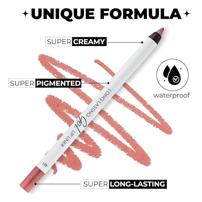Lamel Matte Gel Lip Liner Pencil | Weightless Lip 7g