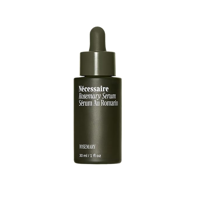 Nécessaire Rosemary Serum | For Denser, Fuller, Healthier Looking Hair Women & Men | 70% Rosemary Water, Oil, Extract + 5% Capixyl™| Good For Hair Thinning | Quick-Dry, No Residue | Vegan | 1 fl oz