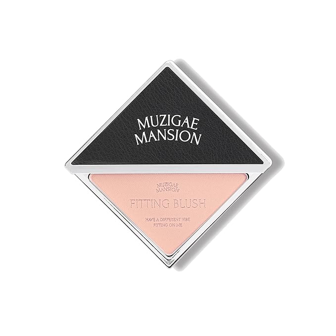 MUZIGAE MANSION FITTING BLUSH Vegan Powder Lightweight, Smooth,