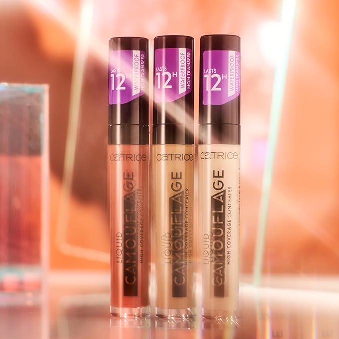 Catrice Liquid Camouflage Concealer (005 Light Natural) - Ultra Long Lasting Concealer for Optimal Coverage