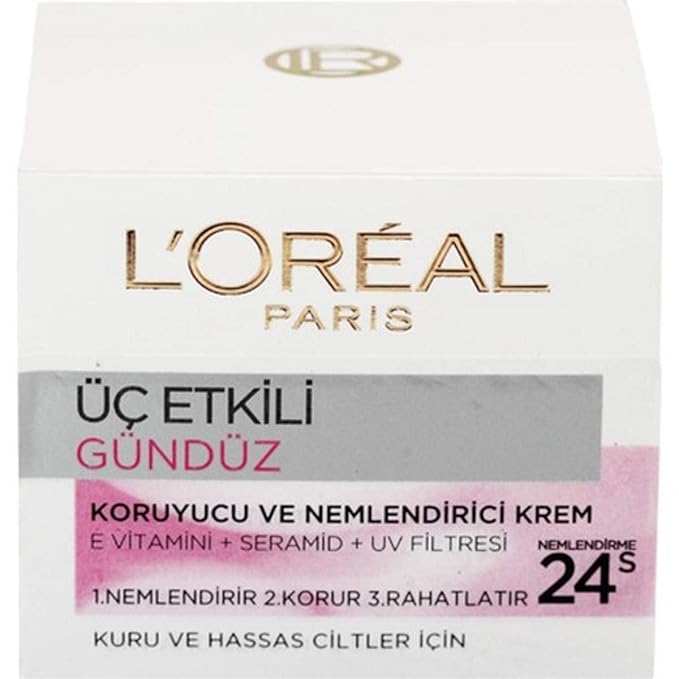 L’Oreal ParisMoisturiser by Paris Triple Active Day for Dry/Sensitive Skin 50ml