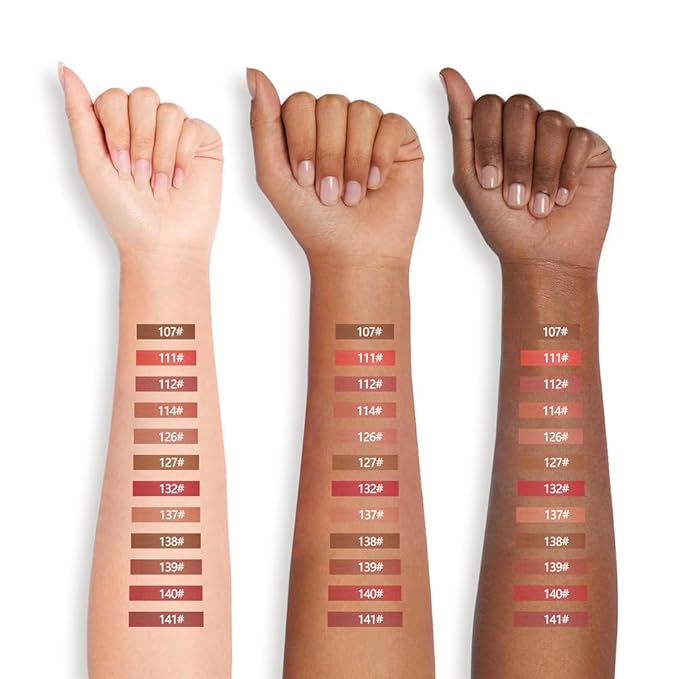 6-Color Velvet Matte Lipstick Pencils Pack for Lips Makeup, Ultra Smooth Creamy Hydrating, Long-Lasting High lmpact Color Soft Finish, Moisturized Lips (6Pcs Matte Lip pencils Set-D, Pack of 1)