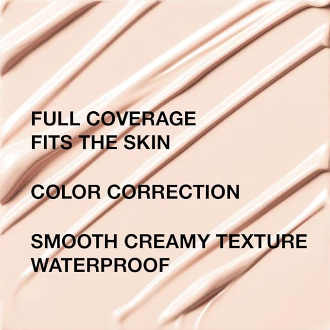 Pro Under Eye Full Coverage Liquid Concealer to Cover Dark Circles, Scars,Redness,Spots,Fine Lines,Corrector Anti-Aging Natural Finish, Moistening Smooth Cream,Waterproof 0.4 * 2 fl oz-Light+Medium