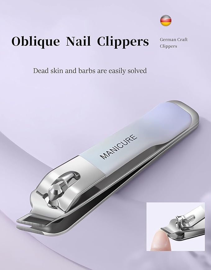 4 Pcs Manicure Set Stainless