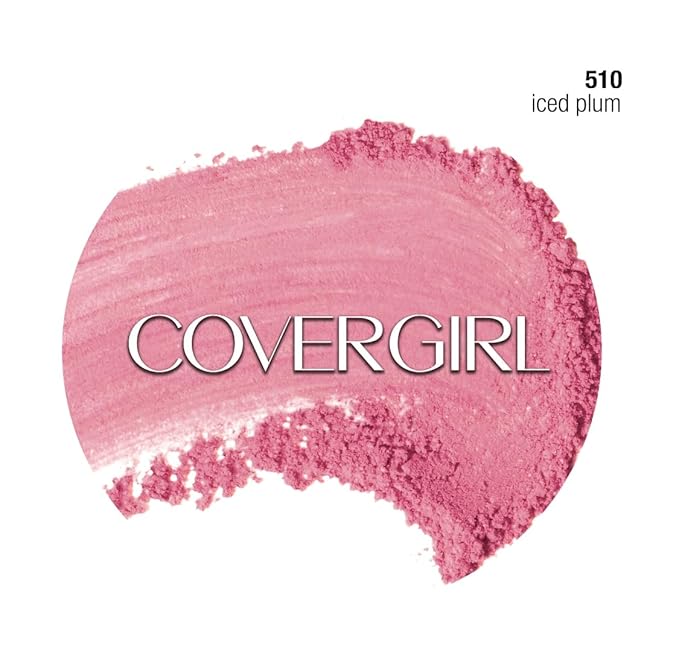 COVERGIRL Classic Powder Blush, Iced Plum, 0.3 Fl Oz, 2 Count