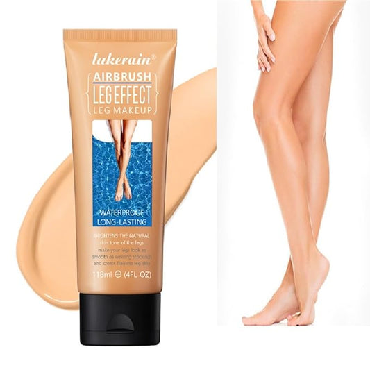 Leg Makeup Waterproof No Transfer,Leg Makeup Lotion,Leg and Body Scar Cover up Makeup,Long Last Body Foundation (2# Medium Golw)