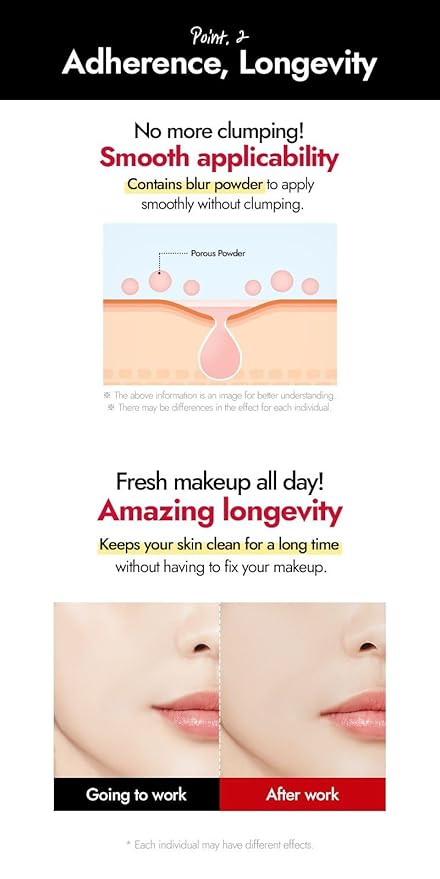 MERYTHOD PORE-CHAK Stick Primer Erasing Mattifying Hard Primer Stick, Filttered Effect, Easy Stick Type, Uneven&Pore Cover 0.4oz