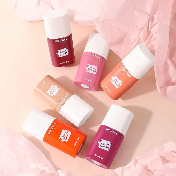 Liquid Blush Set Makeup, Cream Blush for Cheeks, Oz (02#03#04#)