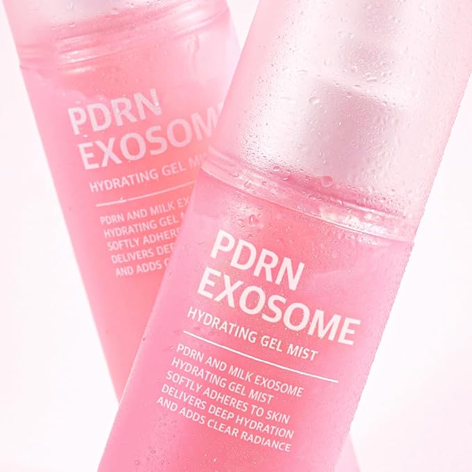 WELLDERMA PDRN Exosome Gel Mist, 100ml / 3.38 fl.oz – Hydrating & Soothing Hydrogel Face Mist with Collagen, Peptides, Hyaluronic Acid, and Botanical Extracts for Daily Skincare
