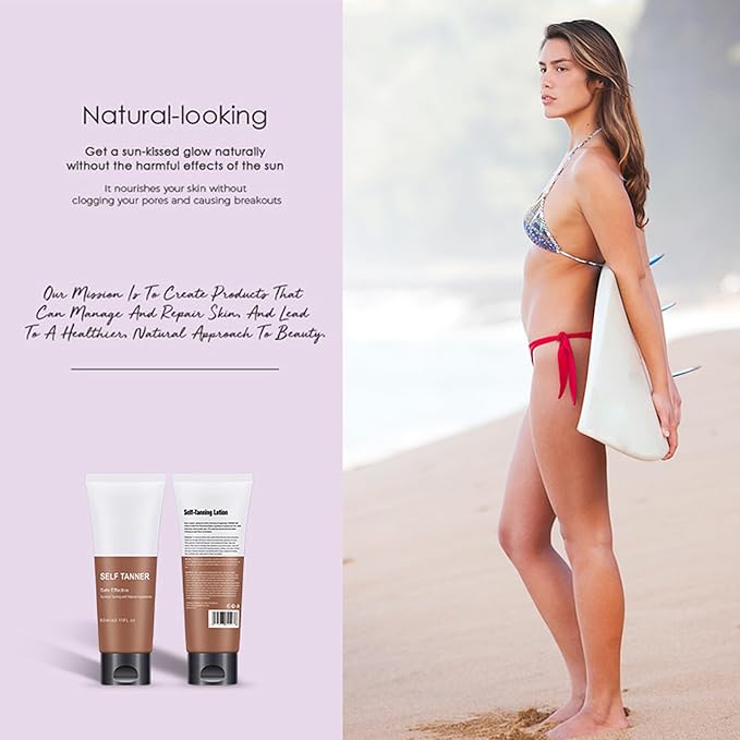 Self Tanner Cream, Sunscreen Tanning