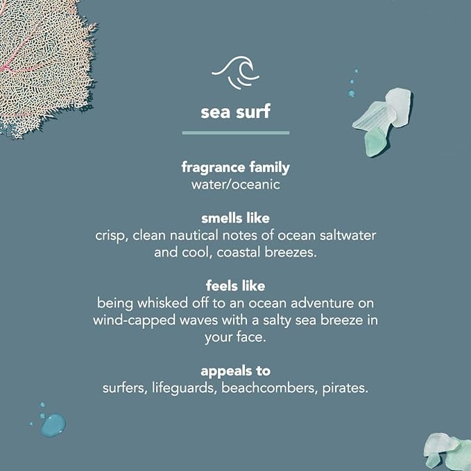 Method Men Beard Oil, Sea + Surf, 1 Ounce, 6 pack