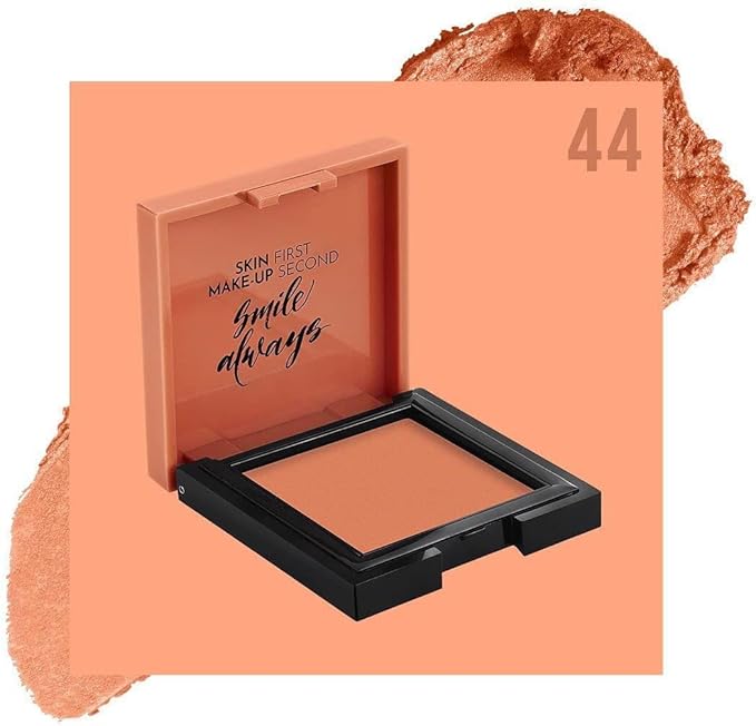 Pastel Cream Blush 44 |Light Peach | Fresh | Healthy & Natural Look | Ligh Weighted Formula | Sebum Control Richly Pigmented | Easily Blendable | Long Lasting | Semi Matte | 0.18 oz.