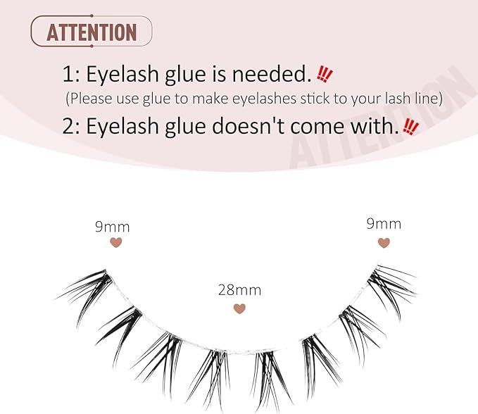 Bottom Lashes Bottom Eyelashes False Lower Lashes Fake Bottom Eyelashes 7 Pairs Bottom-3