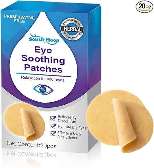 Eye Care Patch 20PCS Eye Pads for Tired Eyes & Dry Eyes Eye Cooling Pads for Puffy Eyes, Office Eye Relief & Refresh Refresh and Revitalize Tired Eyes