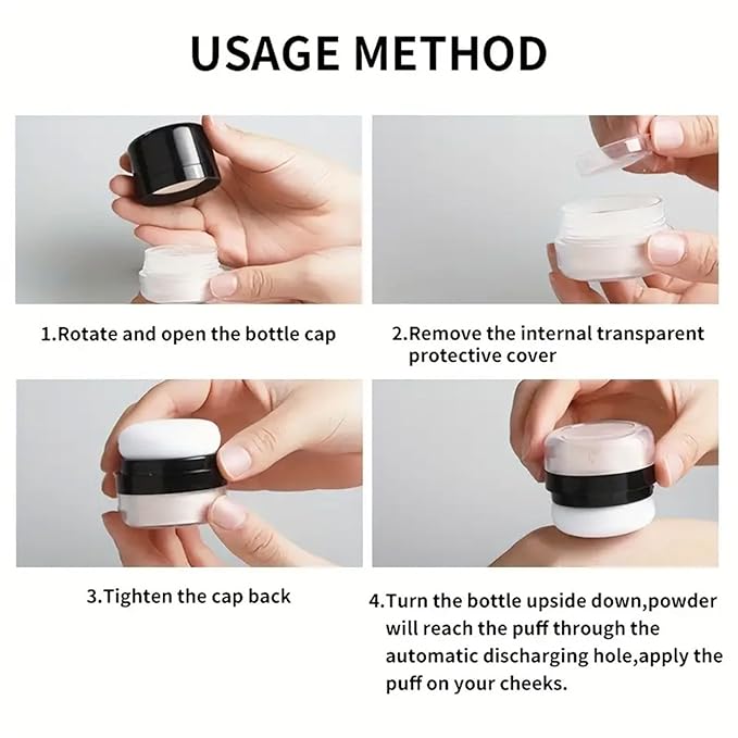 Setting Powder Lightweight Loose Powder Finishing Powder Long-Lasting 3 Boxes