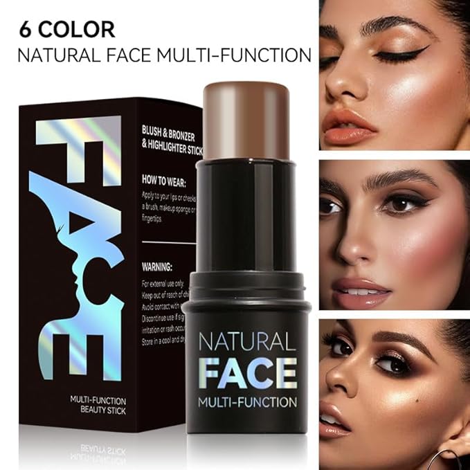 3 Pcs Face Contour Sticks Set, Shades with