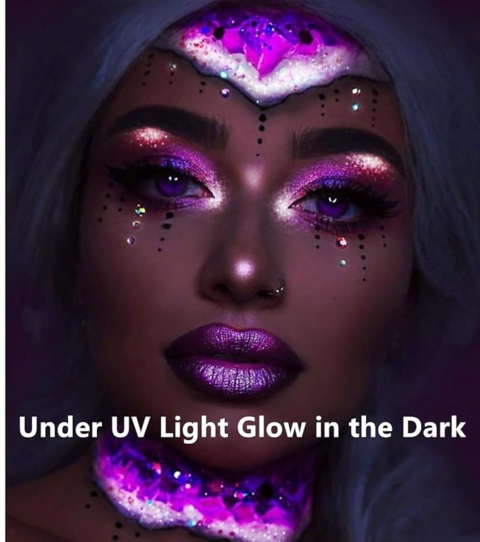 Go Ho Neon Purple Body Paint 2.37oz