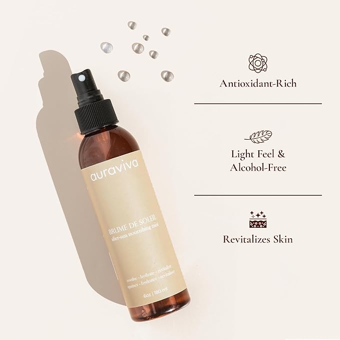 Brume De Soleil┃After Sun Nourishing Mist - Post Tan Essential, After Sun Relief, Beach Essential – Made in USA
