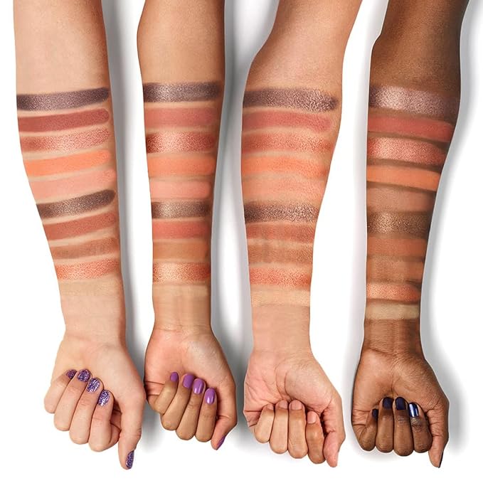 10 Color Eyeshadow Palette, Matte, Shimmer, Glitter Pigment