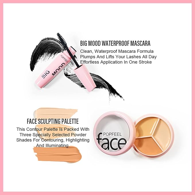 All in One Kit Makeup Kit - Civlann Professional Makeup Kit for Women Full Kit with Eyeshadow Palette, Lip Gloss, Blush, Foundation, Concealer - Essential Starter Comestic Set for Teenage Girls #2