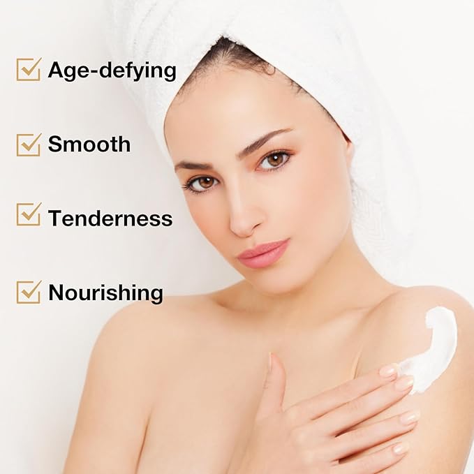 2PCS Folic Acid&Amino Acid,Essence combination of oil and lotion,Age-Defying Vegetable Glycerine for Skin Firms, Smooth, Anti Stretch Mark, Moisturizing 6.7 OZ +3.7 OZ