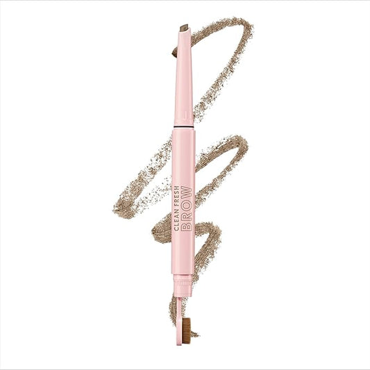 Covergirl Clean Fresh Brow Filler Pomade, 200 Blonde, Eyebrow Pencil, Ultra-Precise Tip, Creamy Formula, Highly Pigmented, Soft Matte Finish, Vegan Formula, 0.007oz