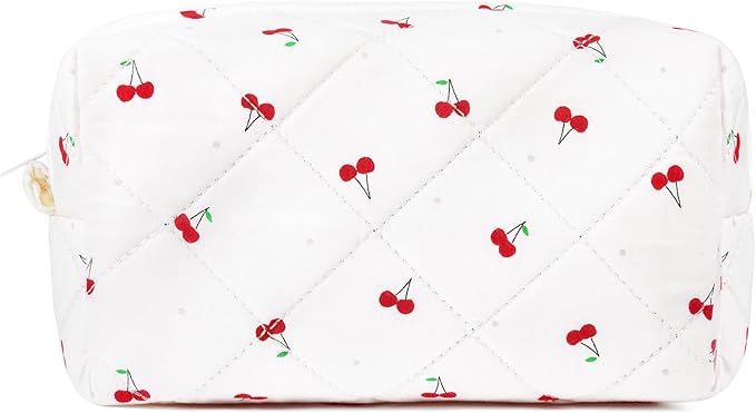 Soidram cute makeup bag quilted