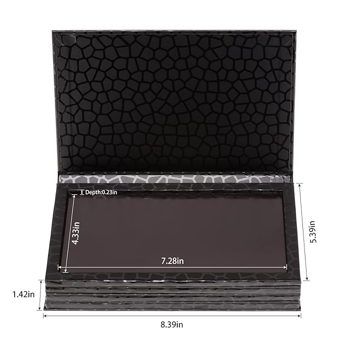 4-Layer Book Shaped Magnetic Palette Large Empty Makeup