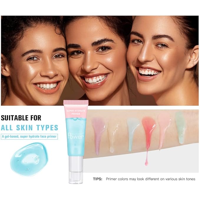 AKARY Gel-Based & Hydrating Face Primer For Smoothing Oz, rape 04 G