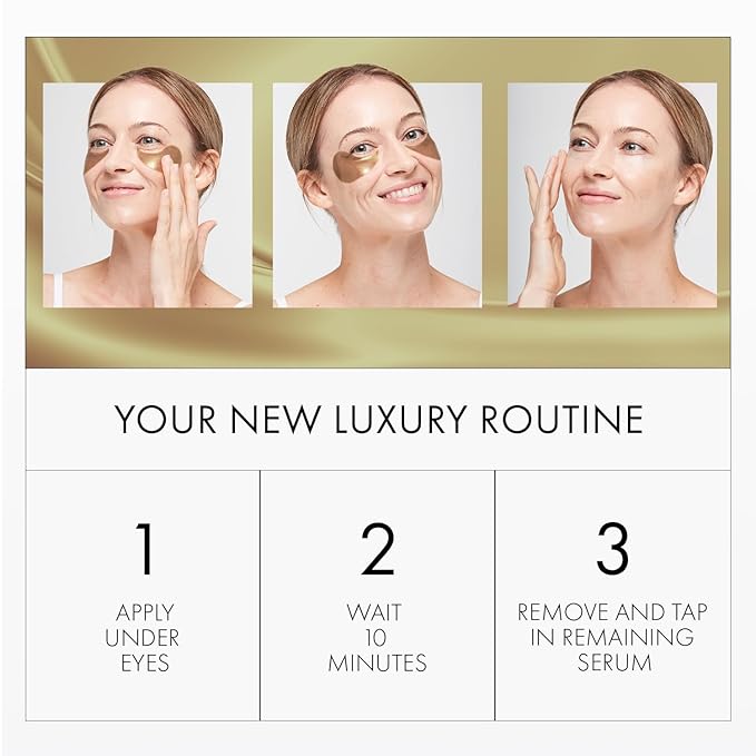 depology Black Caviar Under Eye Patches (30 Pairs), Anti-aging Hydrating Eye Mask for Wrinkles, Fine lines, Skincare with Hyaluronic Acid & Cica, Beauty & Personal Care