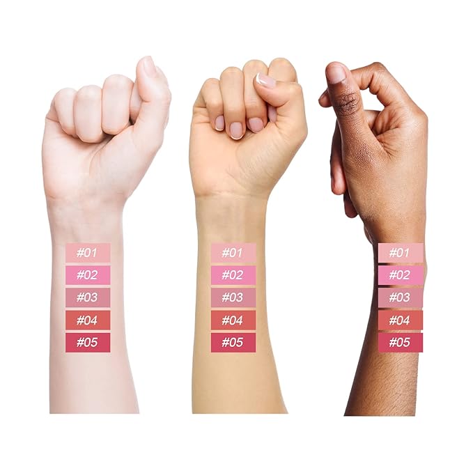 MEICOLY Matte Dewy Liquid Blush,Super Natural Cream Blush Stick for Cheeks,Silky Smooth Soft Pinch Long-Lasting Waterproof and Sweat proof Blush Makeup,Cruelty-Free,03,Hope,Cheery