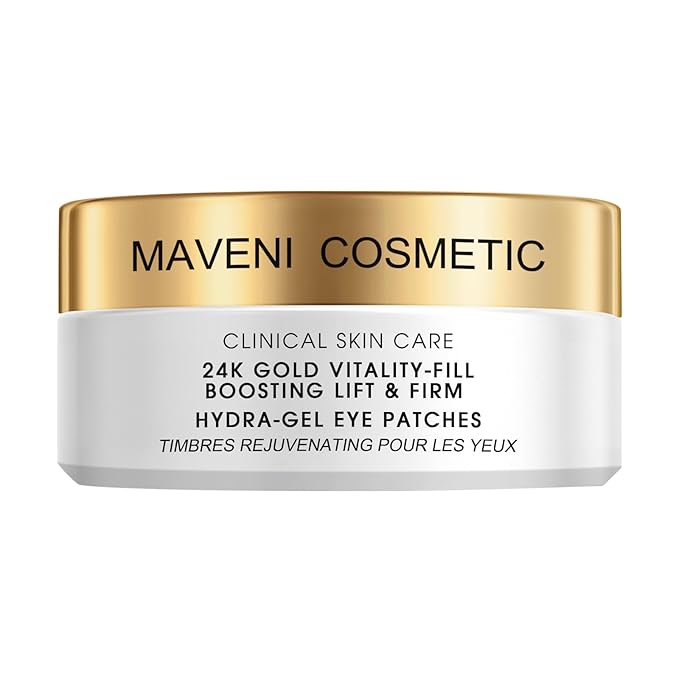 24k gold vitality-fill eye patches