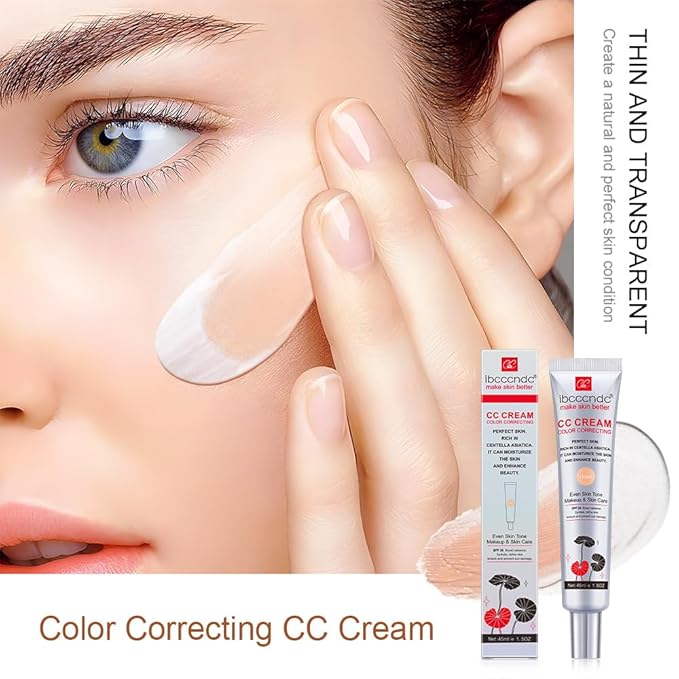 Color Correcting CC Cream with SPF 25, Coverage (Dark, 1PCS)