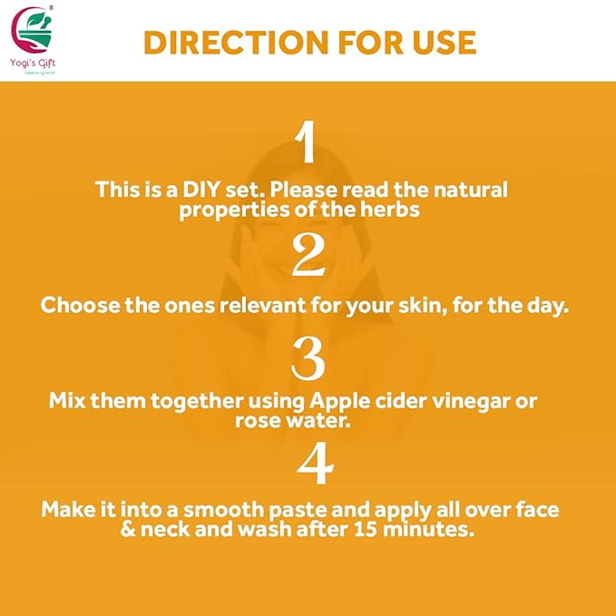 Ayurvedic Skin Care Sampler | Six Powders in 1oz