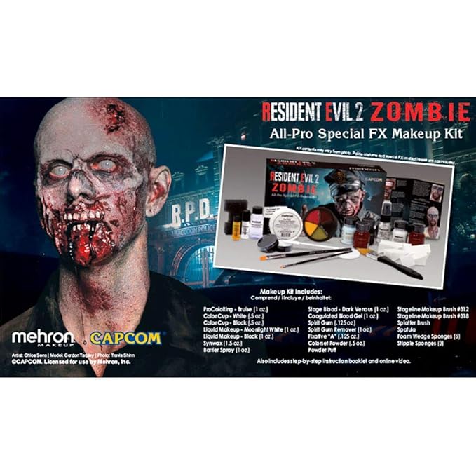 Mehron Makeup RE2 Zombie All-Pro Makeup