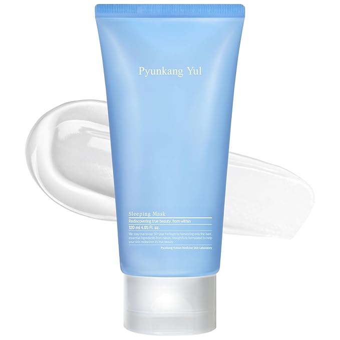 Pyunkang Yul PKY Sleeping Mask for Creating Moisture Barrier during Night, Ceramide and Hyaluronic Acid for Skin Hydration, Zero Irritation, Korean Skincare (4.05 Fl. Oz, 120ml)
