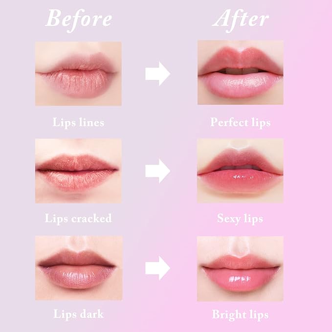 2PCS Bee Lip Balm Honey Lip Exfoliator