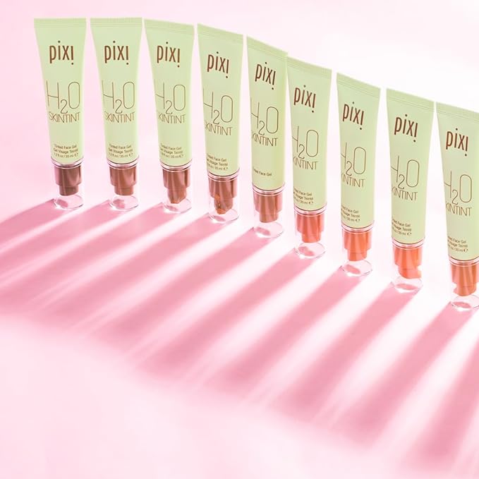 Pixi Beauty H2O SkinTint Tinted Face Gel, 1.2 fl oz / 35 ml, Cocoa