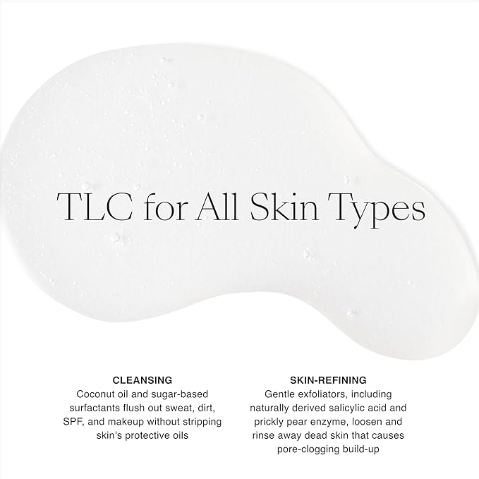 Josie Maran Argan Apothecary Daily Response Calming Facial Cleanser - Gentle Exfoliating Face Wash for Pores & Sensitive Skin - With Organic Argan Oil, Salicylic Acid, & Tea Tree Oil (4 fl oz/120 ml)