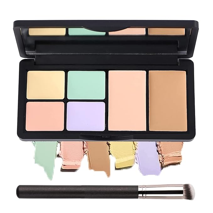 6 Colors Correcting Concealer Palette, Makeup Cream Contour