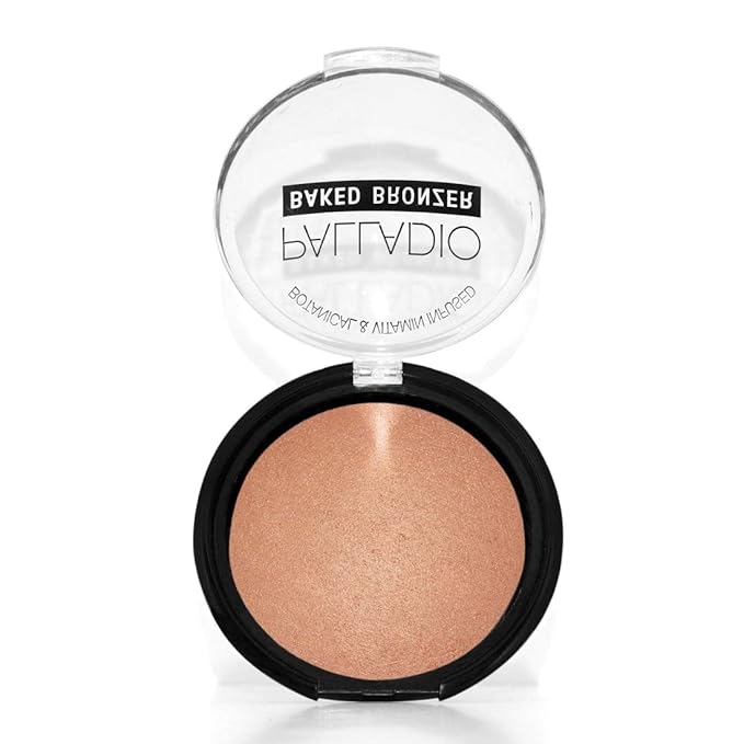 Palladio Baked Bronzer, Highly Pigmented and Easy to
