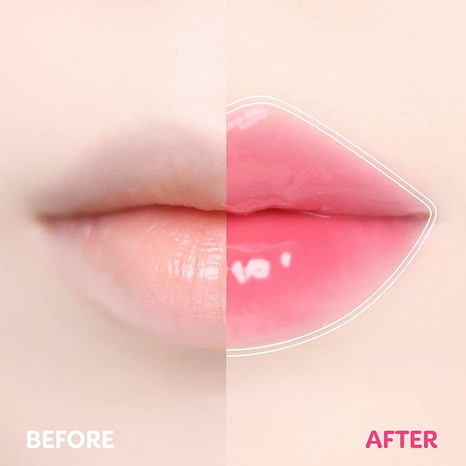 COLORGRAM Fruity Glass Stick 01 ENDEARING FIG | Long-Lasting Juicy Lip Tint with Radiant, Glossy Finish | Melting Syrupy Texture for Vibrant, Hydrated Lips | Non-Sticky Shine